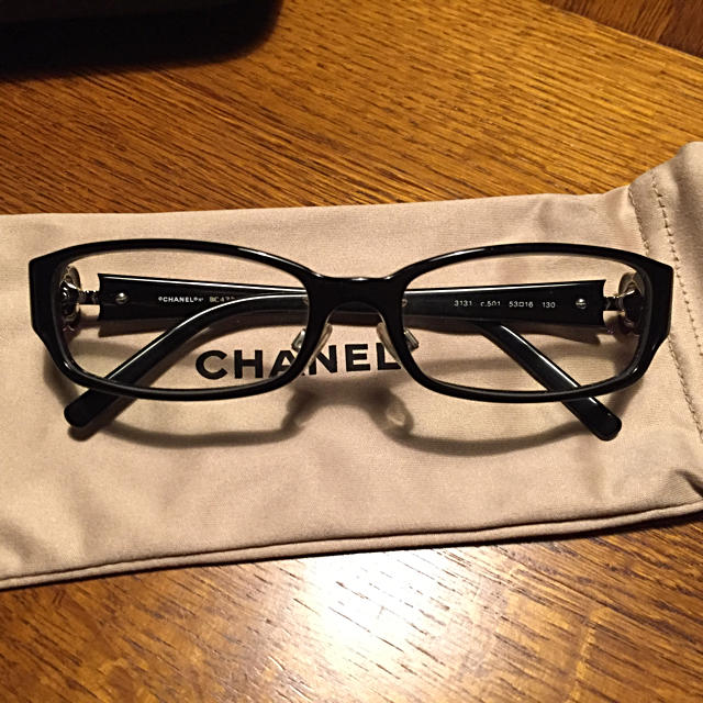 CHANEL(シャネル)のCHANEL 眼鏡 カメリア 3131 レディースのファッション小物(サングラス/メガネ)の商品写真