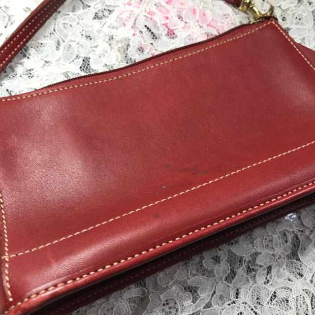 COACH(コーチ)の❤️赤のCOACHミニバッグ❤️ レディースのバッグ(その他)の商品写真