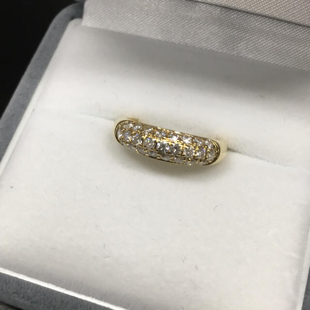 未使用 0.63ct ダイヤ パヴェ リング レディースのアクセサリー(リング(指輪))の商品写真