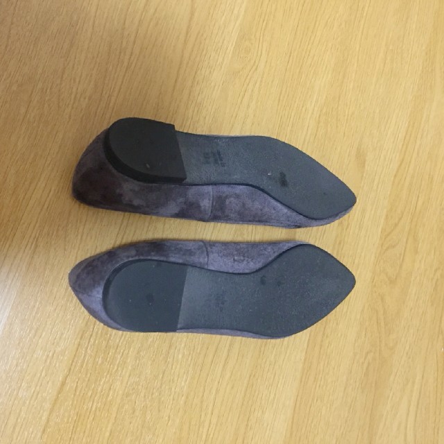 SLOBE IENA(スローブイエナ)のマリンさん専用 IENA SLOBE フラットパンプス グレー 23cm レディースの靴/シューズ(ハイヒール/パンプス)の商品写真