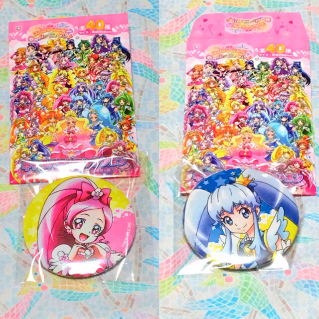 movic(ムービック)のプリキュアオールスターズ/キュアプリンセス缶バッジ エンタメ/ホビーのおもちゃ/ぬいぐるみ(キャラクターグッズ)の商品写真