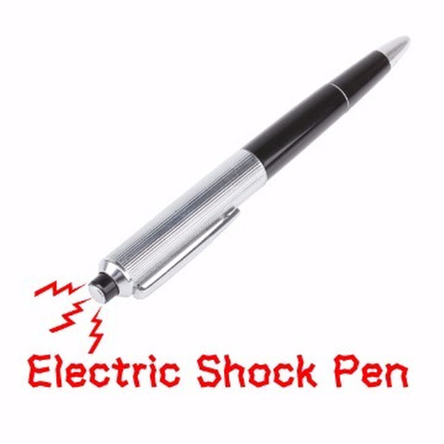 ビリビリボールペン ジョークグッズ 電気ショック いたずらペン ビリビリペンの通販 By サイガ S Shop ラクマ