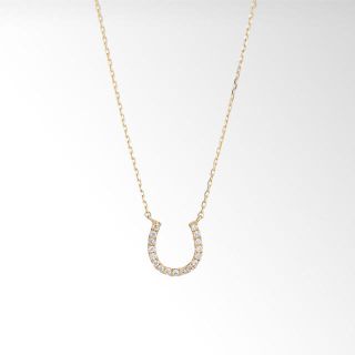 スタージュエリー(STAR JEWELRY)のスタージュエリー ネックレス 馬蹄 ホースシュー K18(ネックレス)