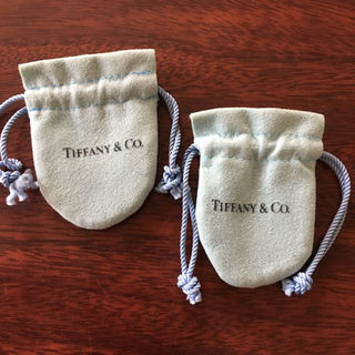 ティファニー(Tiffany & Co.)のティファニーアクセサリー　保存袋(巾着タイプ)　２枚セット(その他)