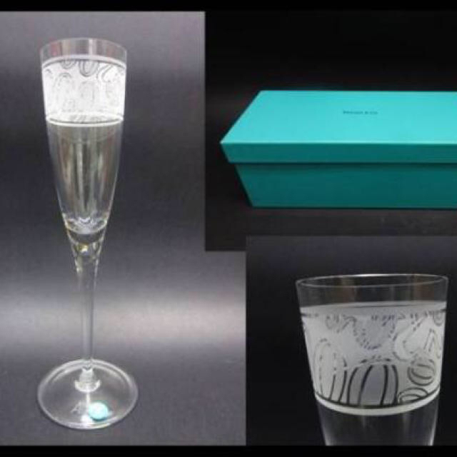 Tiffany & Co.(ティファニー)のティファニーグラス インテリア/住まい/日用品のキッチン/食器(グラス/カップ)の商品写真