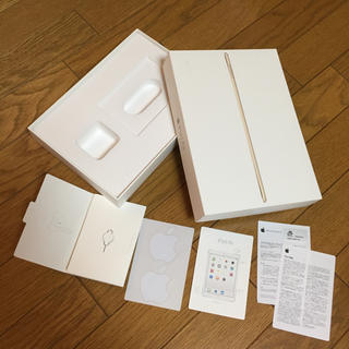 アップル(Apple)のiPad Air2 128GBゴールド空箱説明書シール外箱(その他)