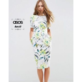 エイソス(asos)のasos 新品未使用 タグ付き(ひざ丈ワンピース)