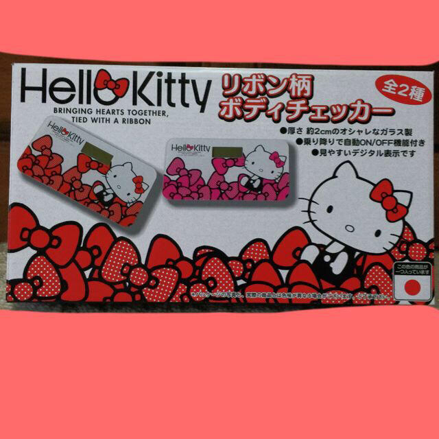 HELLO KITTY スマホ/家電/カメラの生活家電(体重計)の商品写真