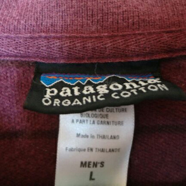 patagonia(パタゴニア)のpatagonia 長袖 ポロシャツ サイズL メンズのトップス(ポロシャツ)の商品写真