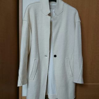 ザラ(ZARA)のたこやきや様専用☆ZARA☆ニットコート☆アイボリー☆XS☆オーバー(ニットコート)