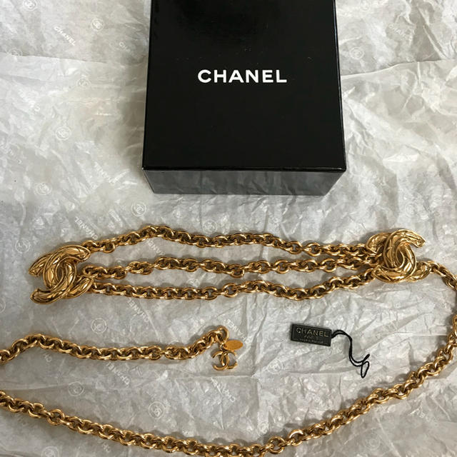 CHANEL(シャネル)の☆CHANEL  チェーンベルト  未使用 ☆早い者勝ちです！ レディースのファッション小物(ベルト)の商品写真