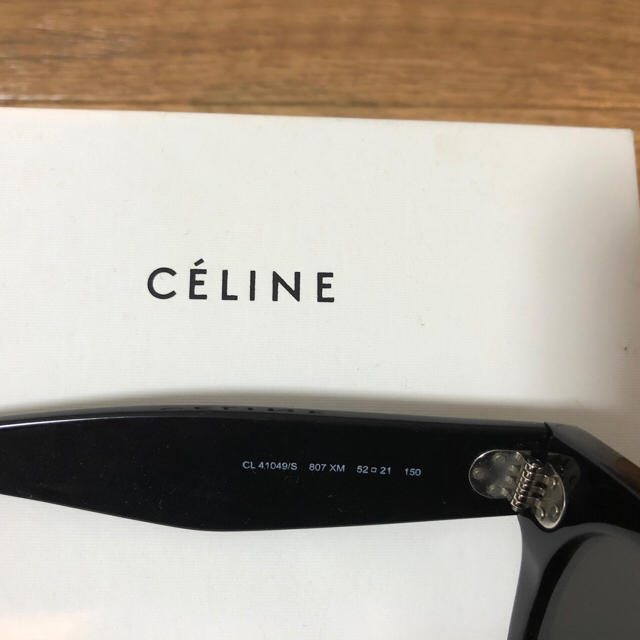 正規品 CELINE セリーヌ サングラス レンズグラデーション