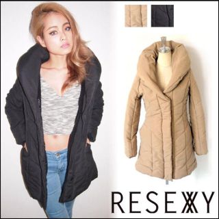 リゼクシー(RESEXXY)のRESEXXY♡スラッシュ中綿CO(ロングコート)