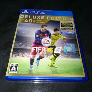 プレイステーション4(PlayStation4)のPS4  FIFA16 ケース(家庭用ゲームソフト)