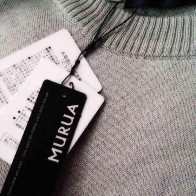 MURUA(ムルーア)の新品MURUAニット レディースのトップス(ニット/セーター)の商品写真