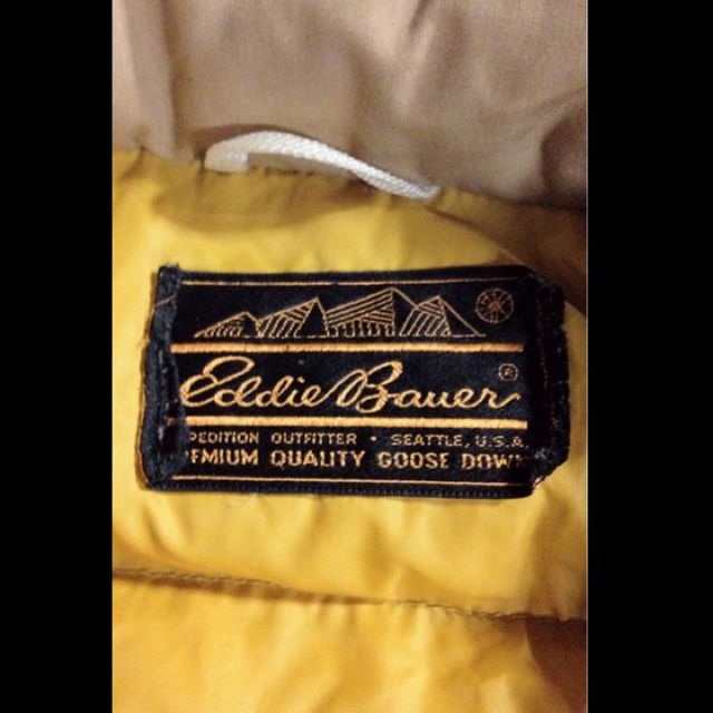 Eddie Bauer(エディーバウアー)のEddieBauerビンテージダウンジャケット(アメリカ製) メンズのジャケット/アウター(ダウンジャケット)の商品写真