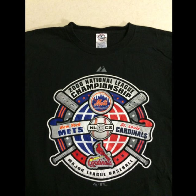 BEAMS(ビームス)のNLB Championship(USA)ビンテージTシャツ メッツカージナルス メンズのトップス(Tシャツ/カットソー(半袖/袖なし))の商品写真