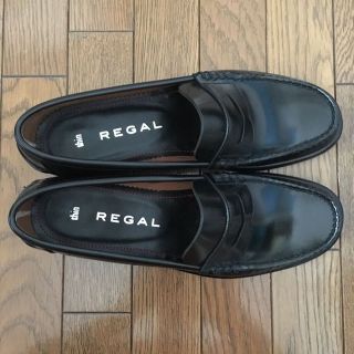 リーガル(REGAL)のリーガル ローファー レディース 黒 24cm(ローファー/革靴)