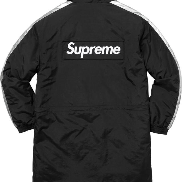 supreme Stadium Parka ブラック M ベンチコート | フリマアプリ ラクマ