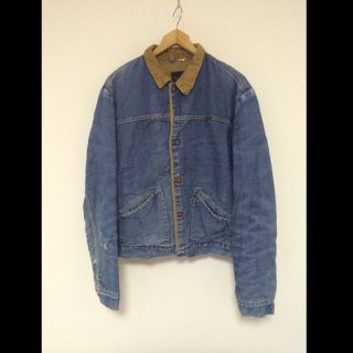 ラングラー(Wrangler)の珍品！Wranglerビンテージデニムジャケット(アメリカ製)(Gジャン/デニムジャケット)