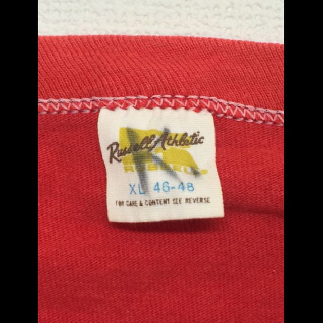 BEAMS(ビームス)のHoffackerClan/RusselビンテージTシャツ(アメリカ製) 金タグ メンズのトップス(Tシャツ/カットソー(半袖/袖なし))の商品写真