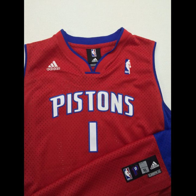 BEAMS(ビームス)のAdidas/NBA Pistons(USA)バスケットボールシャツ メンズのトップス(タンクトップ)の商品写真