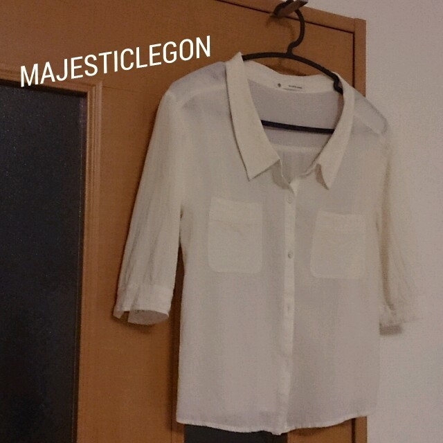 MAJESTIC LEGON(マジェスティックレゴン)のMAJESTICLEGON/シャツ レディースのトップス(シャツ/ブラウス(長袖/七分))の商品写真