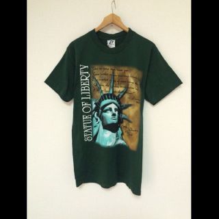 ビームス(BEAMS)のStatueOfLiberty/DYNASTY(USA)ビンテージTシャツ(Tシャツ/カットソー(半袖/袖なし))