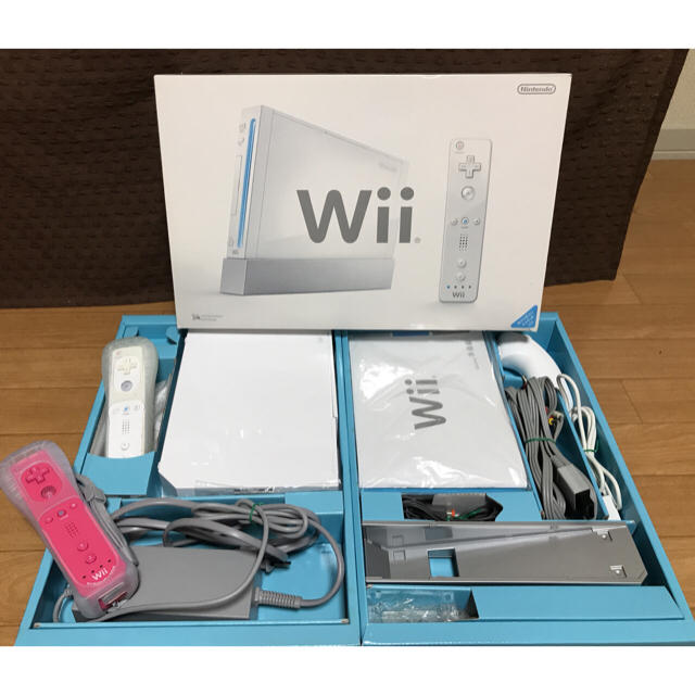 Wii(ウィー)のwii本体&ソフト(マリオ) エンタメ/ホビーのゲームソフト/ゲーム機本体(家庭用ゲーム機本体)の商品写真