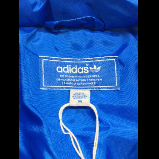 adidas(アディダス)のAdidas(GER)ビンテージパデッドジャケット ロイヤルブルー メンズのジャケット/アウター(ダウンジャケット)の商品写真