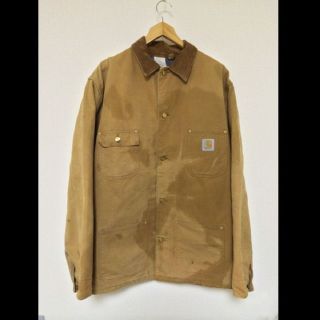 カーハート(carhartt)のCarharttビンテージダックカバーオール(アメリカ製)(カバーオール)