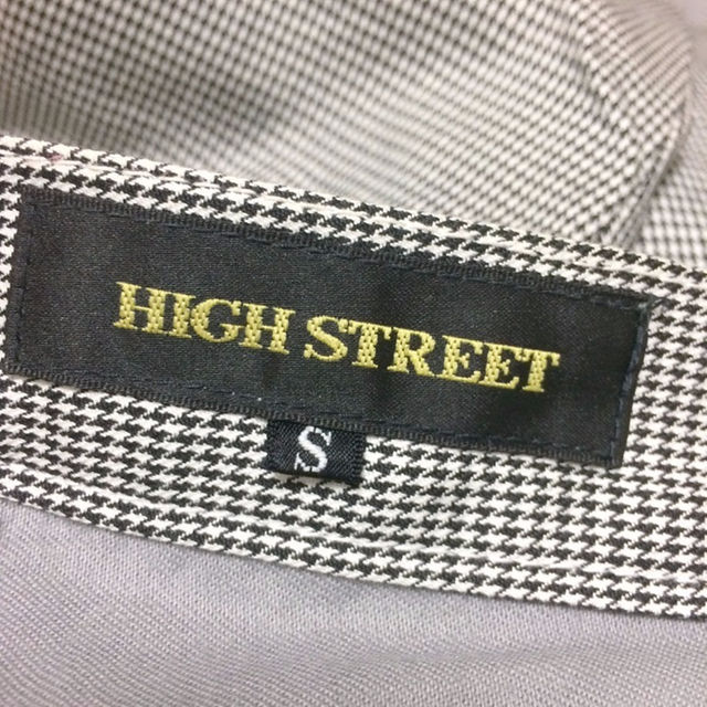 HIGH STREET(ハイストリート)の送料込●定価2万【ハイストリート】千鳥格子 ストレッチ パンツ チノ スラックス メンズのパンツ(チノパン)の商品写真