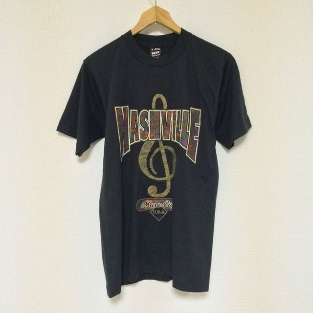 BEAMS(ビームス)のNashville/FruitOfTheLoomビンテージTシャツ(アメリカ製) メンズのトップス(Tシャツ/カットソー(半袖/袖なし))の商品写真