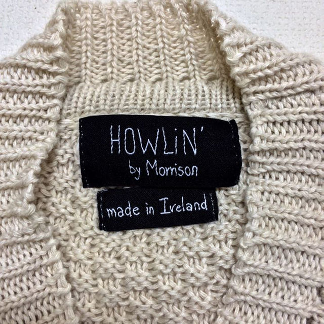 BEAMS(ビームス)のHowlin'ByMorrisonビンテージニットカーディガン(アイルランド製) メンズのトップス(カーディガン)の商品写真