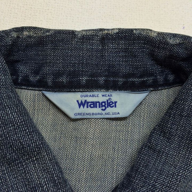 Wrangler(ラングラー)のWrangler(USA)ビンテージデニムジャケット メンズのジャケット/アウター(Gジャン/デニムジャケット)の商品写真