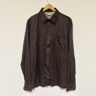 ビームス(BEAMS)のSearsビンテージシルクタッチ総柄シャツ(カナダ製)(シャツ)