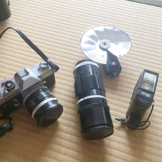 Canon(キヤノン)の年代物❗️カメラセット スマホ/家電/カメラのカメラ(フィルムカメラ)の商品写真