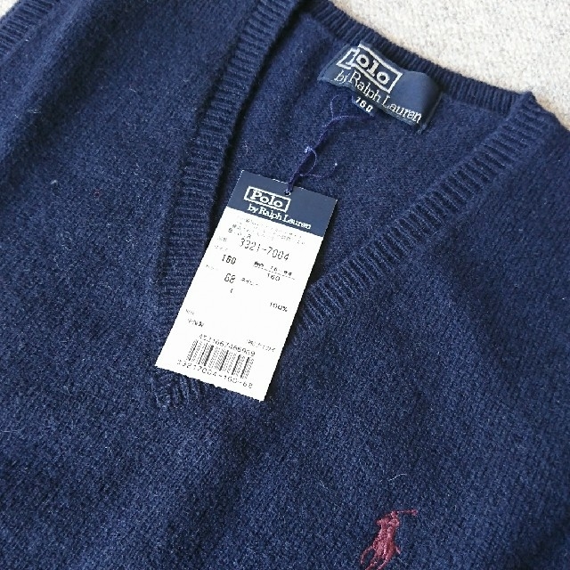 POLO RALPH LAUREN(ポロラルフローレン)の犬チェリーchan様専用♡新品未使用 RALPH LAUREN ベスト 160♡ レディースのレディース その他(その他)の商品写真