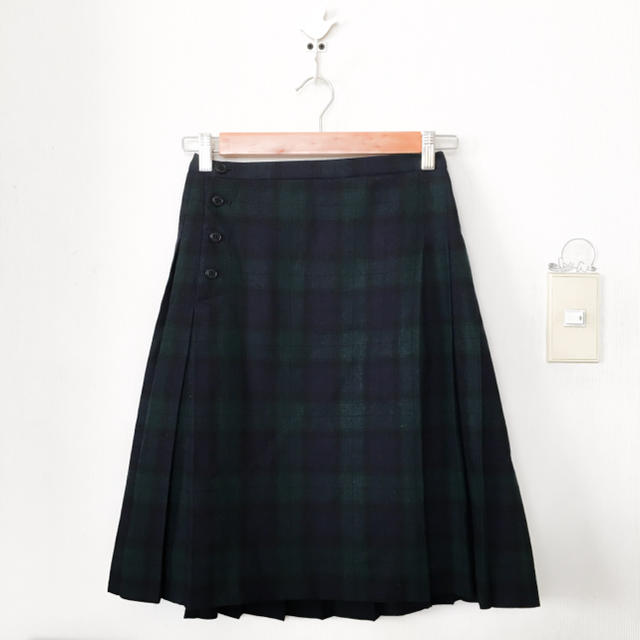 MUJI (無印良品)(ムジルシリョウヒン)のMUJI チェックプリーツスカート レディースのスカート(ひざ丈スカート)の商品写真