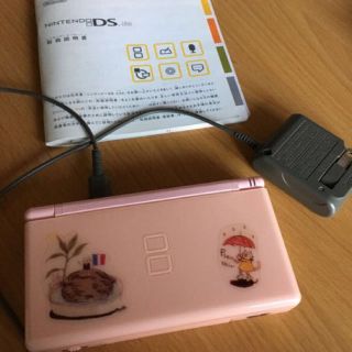 ニンテンドーDS(ニンテンドーDS)の値下げ☆ニンテンドーDSlite ピンク ソフト2本付(携帯用ゲーム機本体)