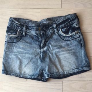 シマムラ(しまむら)の【美品】デニムショートパンツ L(ショートパンツ)