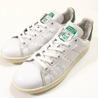 アディダス(adidas)の23adidas stansmisth アディダス スタンスミス 白 緑852(スニーカー)