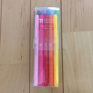 トンボエンピツ(トンボ鉛筆)の新品未使用 水性サインペン 10色セット(その他)