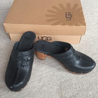 アグ(UGG)のUGG★内ボアレザーサンダル(サンダル)