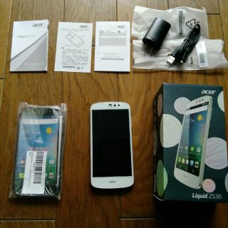 エイサー(Acer)の【ほぼ新品】acer liquid z530 シムフリー  エイサー  スマホ(スマートフォン本体)