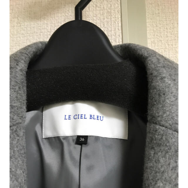 LE CIEL BLEU(ルシェルブルー)のLE CIEL BLEU チェスターコート レディースのジャケット/アウター(チェスターコート)の商品写真