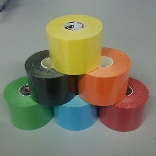 k shop様_日本製キネシオロジーテープ 5m×5m 6巻 カラータイプ(その他)