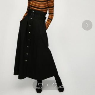 マウジー(moussy)の完売 マウジーハイウエストスカート(ロングスカート)