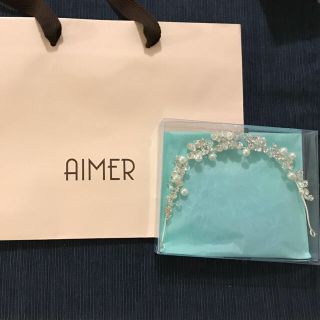 エメ(AIMER)のヘッドアクセ AIMER #7/4値下げしました(ヘッドドレス/ドレス)