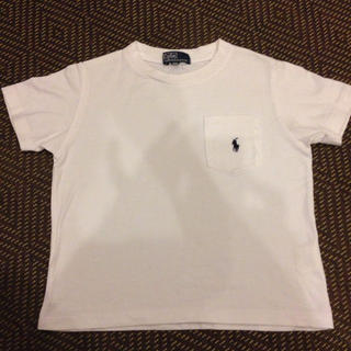 ポロラルフローレン(POLO RALPH LAUREN)のポロラルフローレン☻白Tシャツ100(その他)